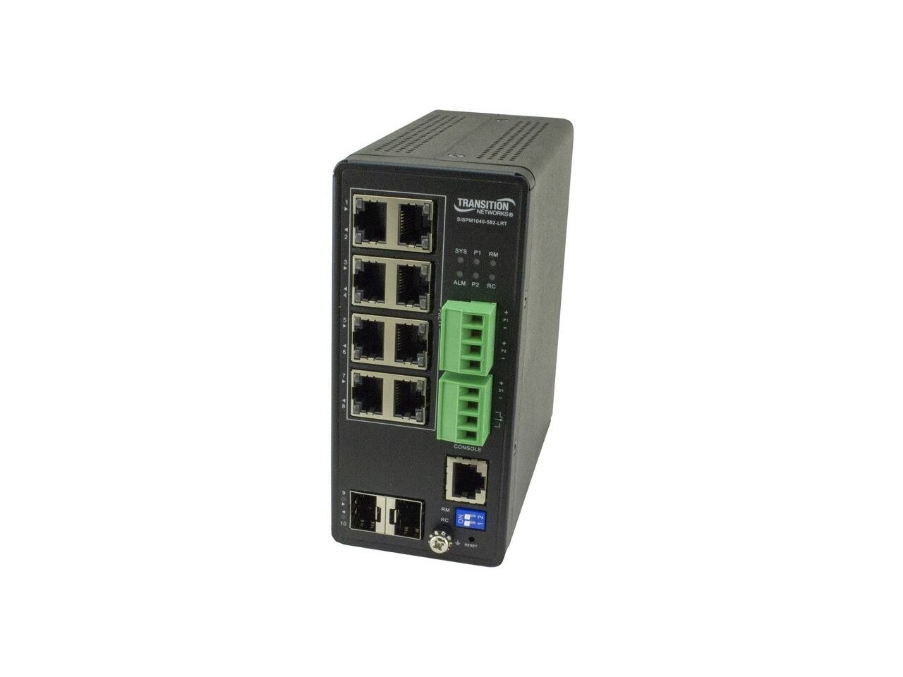 TRANSITION NETWORKS SISPM1040-582-LRT

SYS P1 RM
ALM P2 RC
CONSOLE
FCM RC