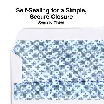 Self-Sealing for a Simple, Secure Closure  
Security Tinted