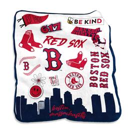 Logo Brands - 50'' x 60'' Native Raschel Plush Throw Blanket - Multicolor