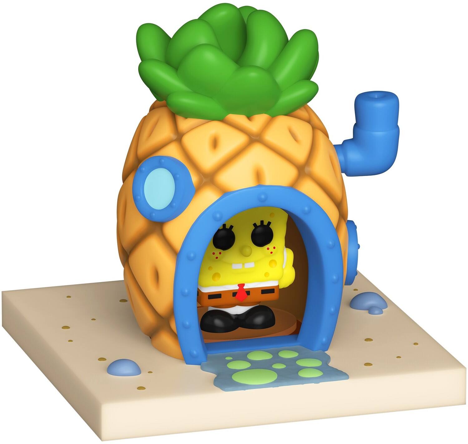 Funko Bitty POP! Town: SpongeBob SquarePants - SpongeBob at Home - COLLECTABLES - Multicolor