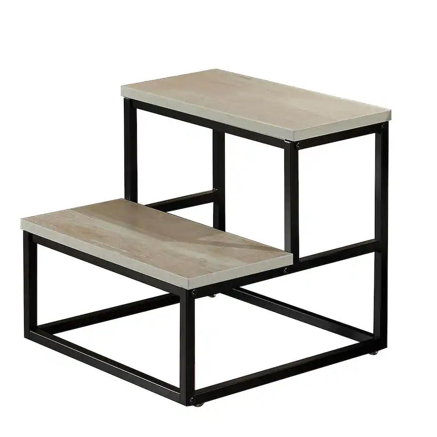 Kings Brand Furniture Axel 2 Step Step Stool – Lightweight, Durable ...