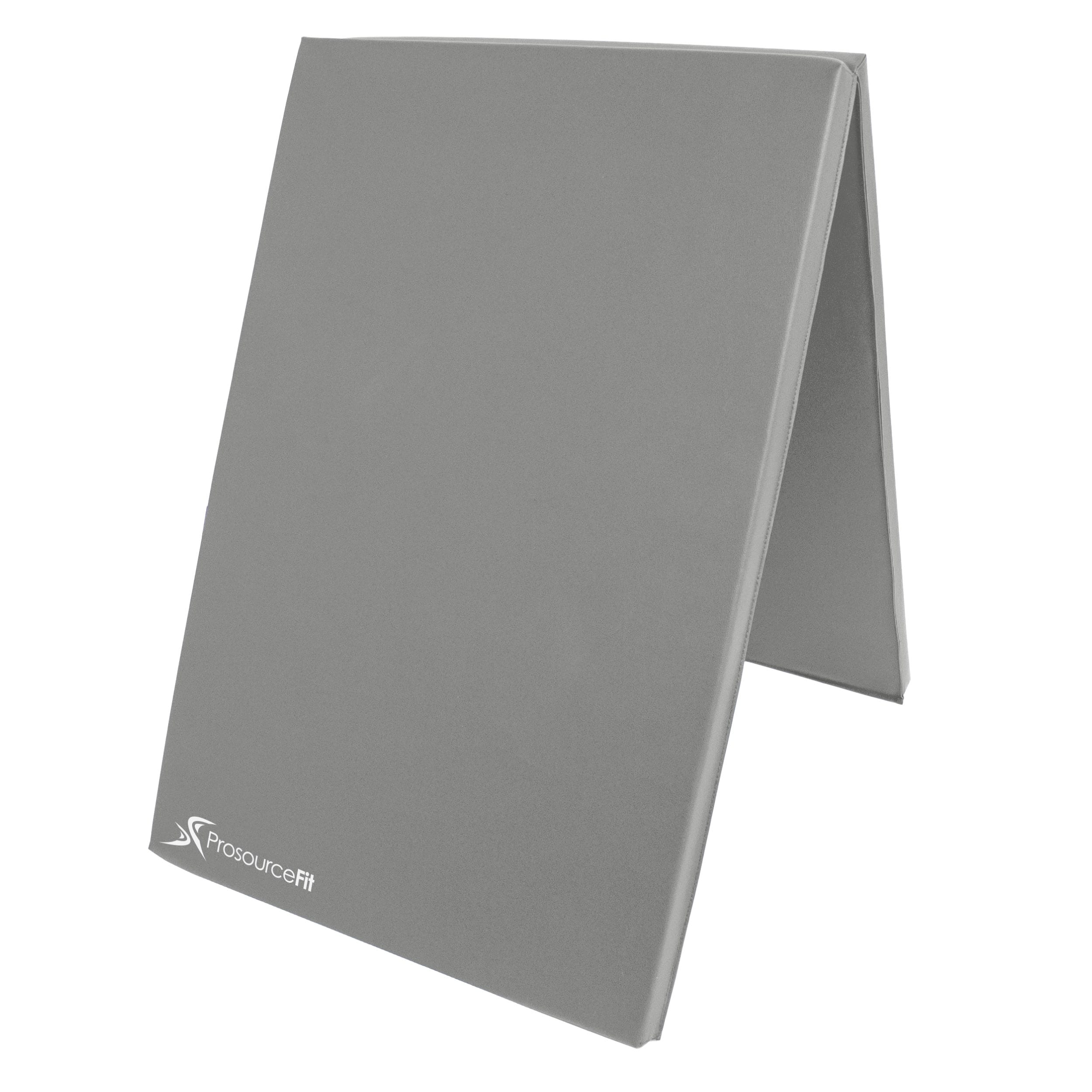 ProsourceFit Bi Fold Folding Exercise Mat Gray ps-1941-dfm-grey