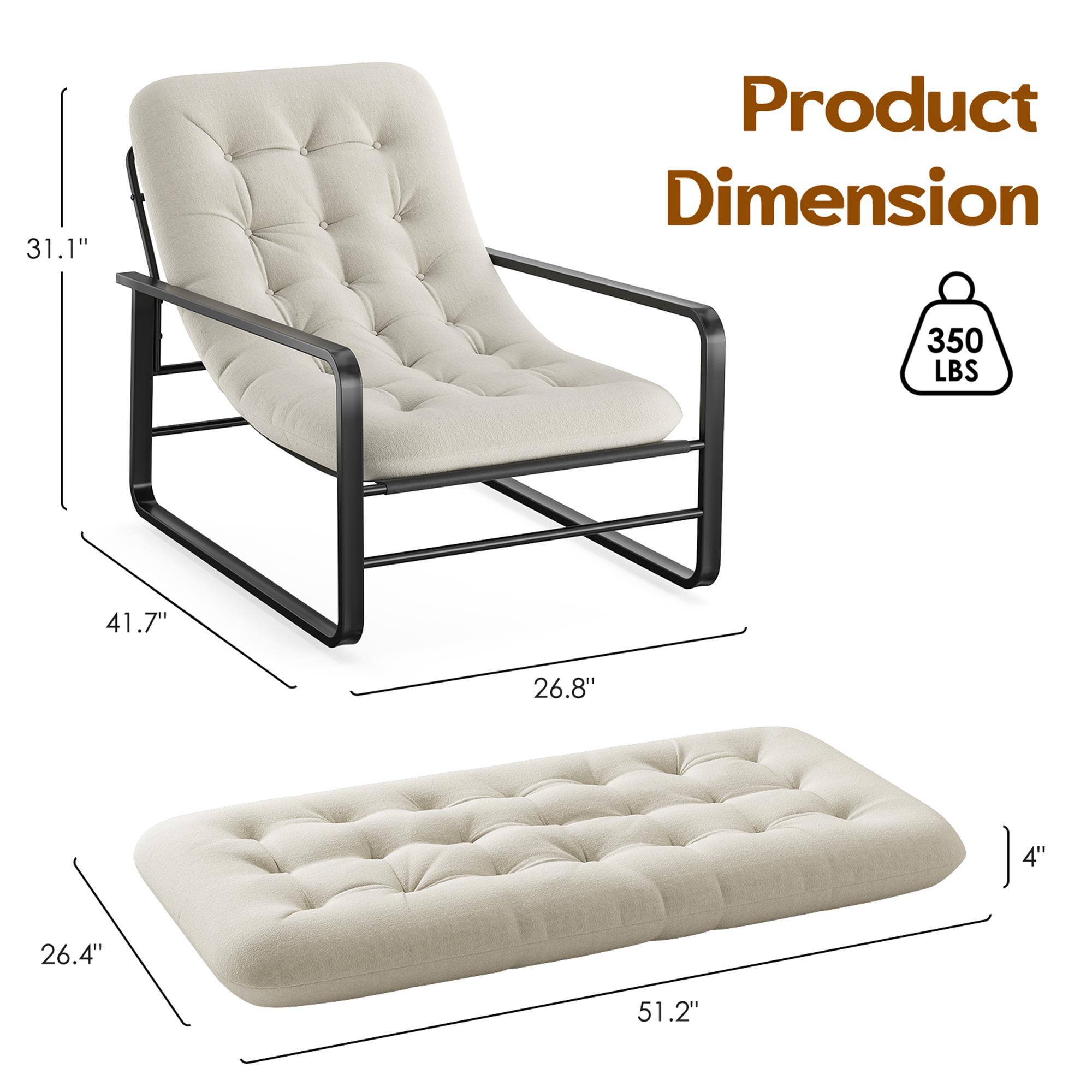 31.1"  
Product Dimension  
350 LBS  
41.7"  
26.8"  
4"  
26.4"  
51.2"