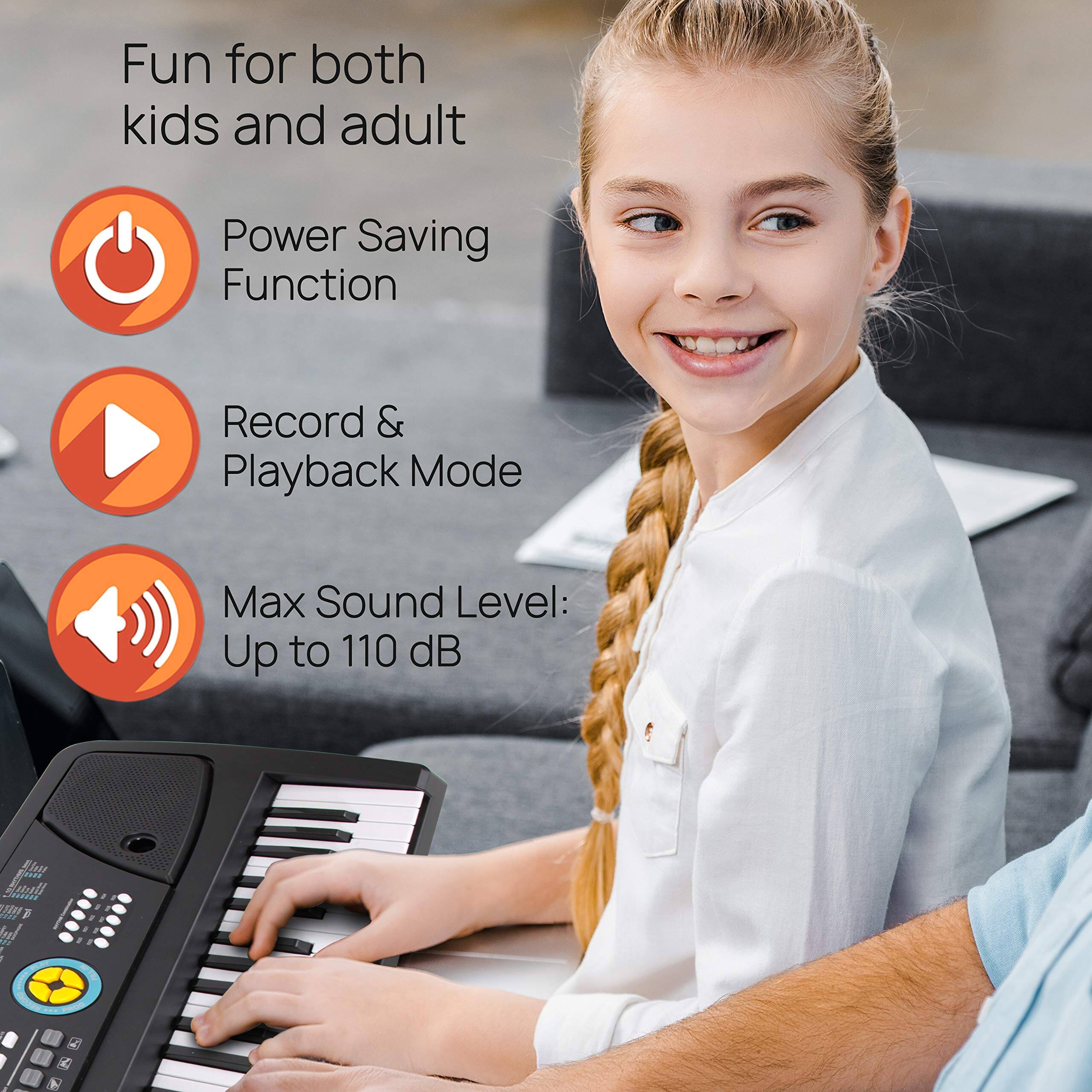 Fun for both kids and adult  
Power Saving Function  
Record & Playback Mode  
Max Sound Level: Up to 110 dB