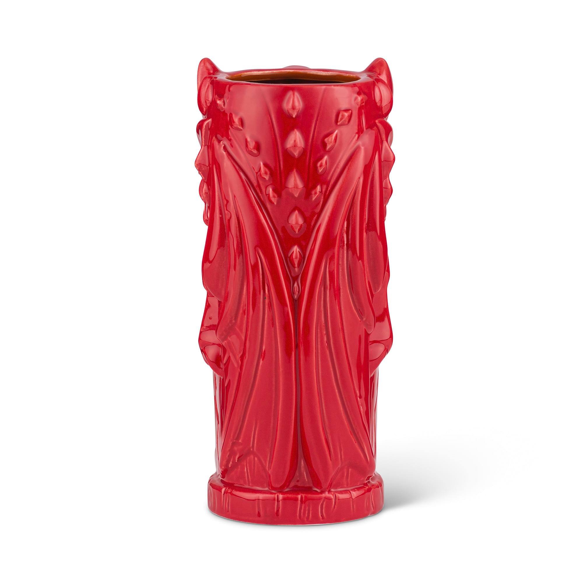 Alt View 1. ThinkGeek - Geeki Tikis Red Dragon Fantasy Mug | Ceramic Tiki Style Cup | Holds 17 Ounces - Red.
