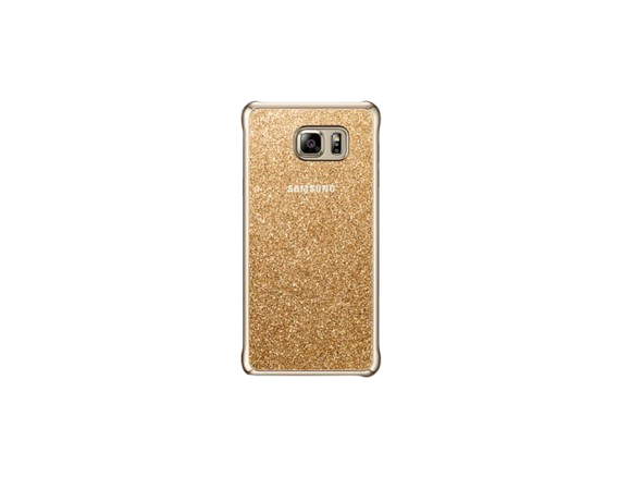 Front. Samsung - Samsung Galaxy Note5 Glitter Cover I Color: Gold - Gold.