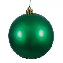 Vickerman - 10" Matte Ball UV Drilled Cap - Emerald