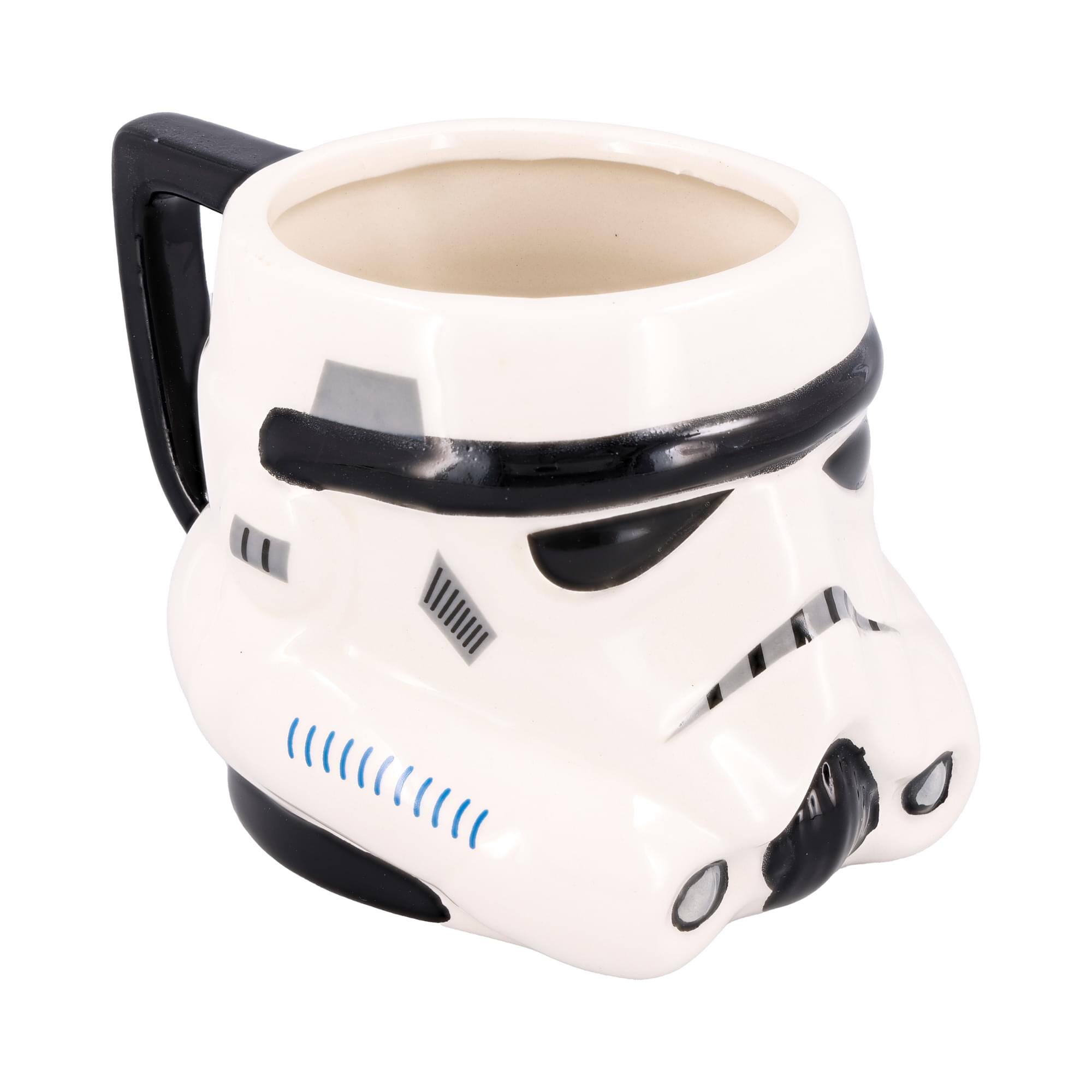 Alt View 1. Silver Buffalo - Star Wars Stormtrooper 3D Sculpted Ceramic Mug | Holds 20 Ounces - Multi-Colored.