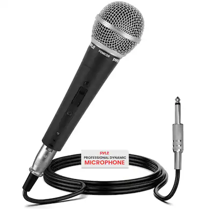 PYLE PROFESSIONAL DYNAMIC MICROPHONE