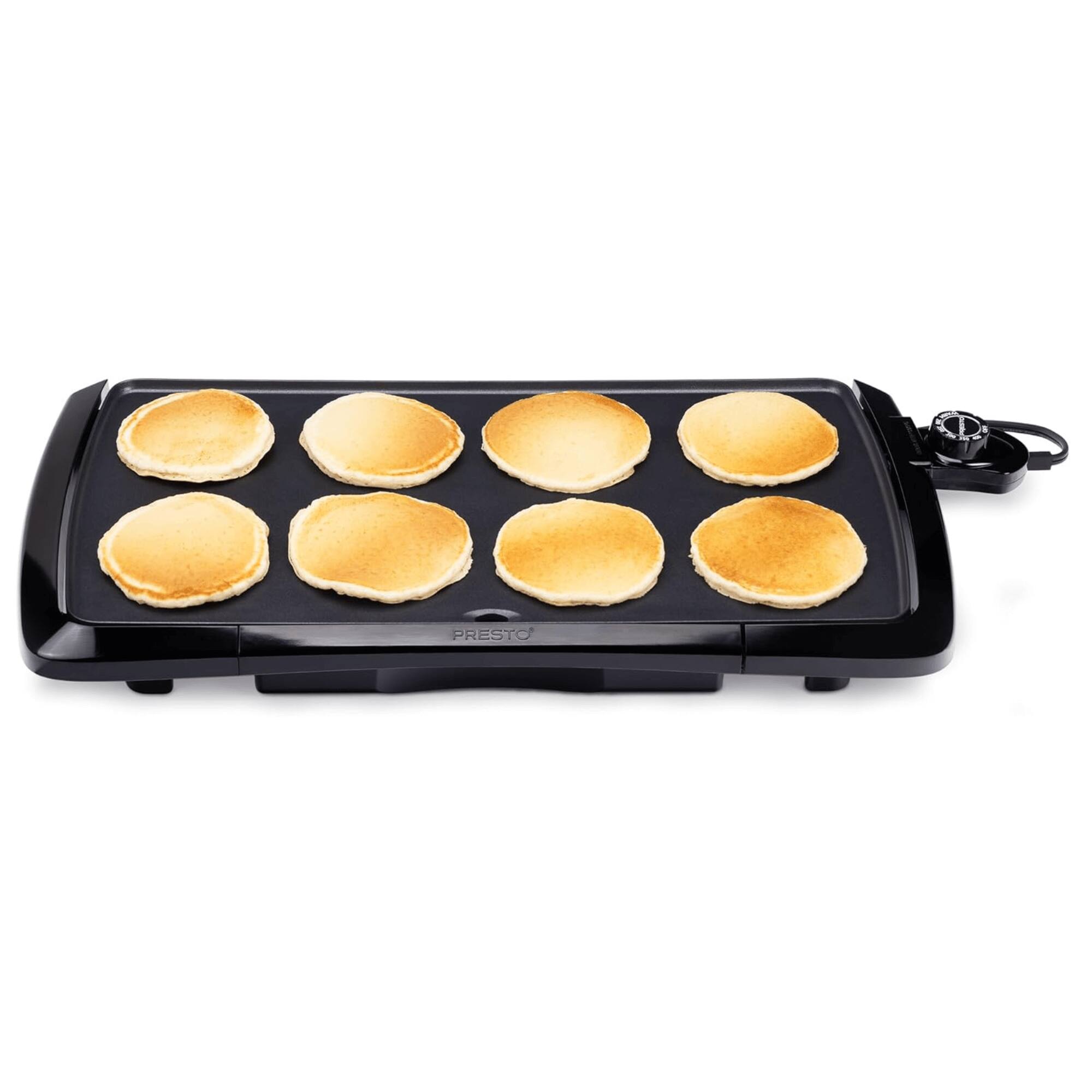 Alt View 5. Presto - Low Profile Cool-Touch Electric Griddle - Black.