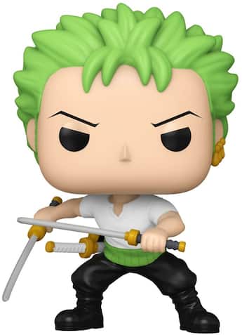 Funko POP! Anime: One Piece Zoro (Refresh) COLLECTIBLES Multicolor Funko POP! Anime: One Piece Zoro (Refresh) COLLECTIBLES Multicolor