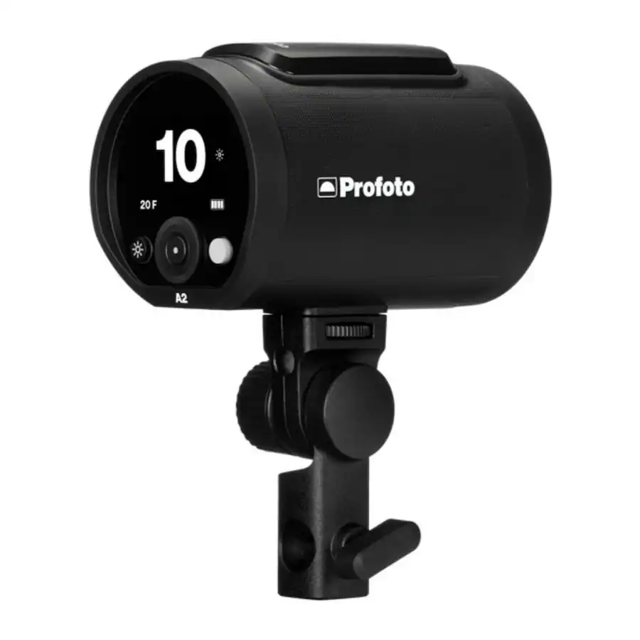 Profoto Camera Mount Profoto A2 Off Camera Flash Head and Connect Wireless Transmitter Kit ...