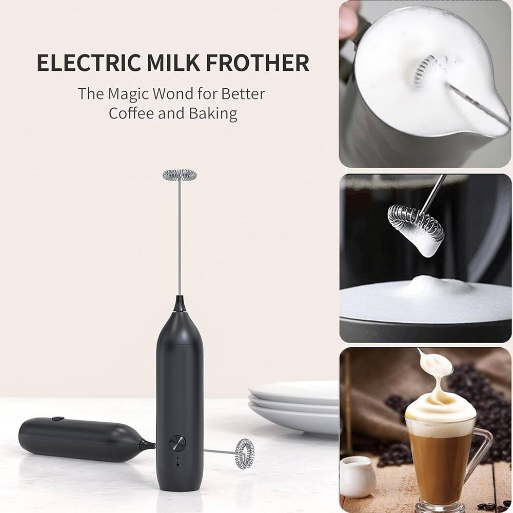 ELECTRIC MILK FROTHER  
The Magic Wond for Better Coffee and Baking