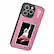 Left. Tizag - Digital Canvas Case for iPhone 15 Pro Max - Pink.