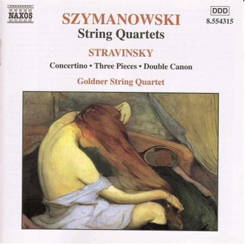 Goldner String Quartet - String Quartets / Concertino / Double Canon  - COMPACT DISCS
