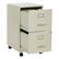 Alt View 14. OSP Home Furnishings - 2 Drawer Mobile Locking Metal File Cabinet - Tan.