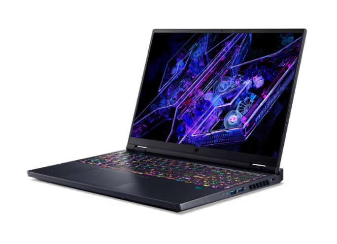 Left. Acer - Predator Helios 16" Gaming Laptop Intel Core i9 32GB RAM 1TB SSD RTX 4080 W11H RGB Keyboard PH16-72-96VC.
