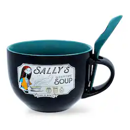 Disney - The Nightmare Before Christmas "Sally's Sleepy Time" Ceramic Soup Mug - Black