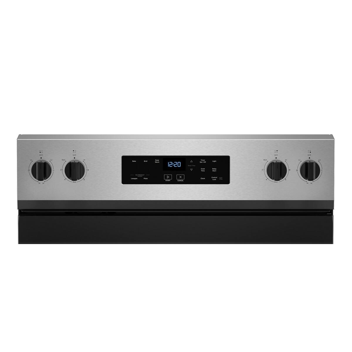 Alt View 7. Whirlpool - Whirlpool - 30-inch Electric Range with No Preheat Mode .- Stainless Steel - Stainless Steel.