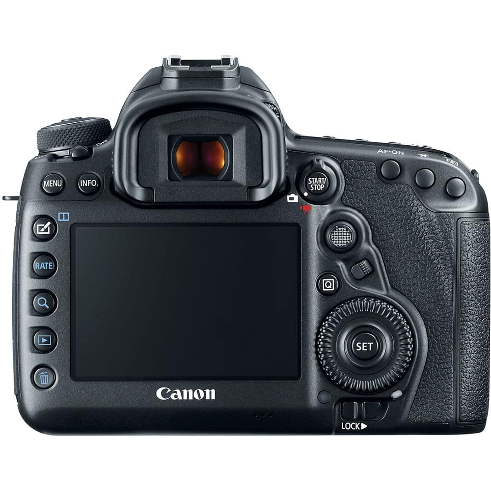 Canon EOS 5D Mark IV DSLR Camera Dual Pixel AF Pro Bundle Black