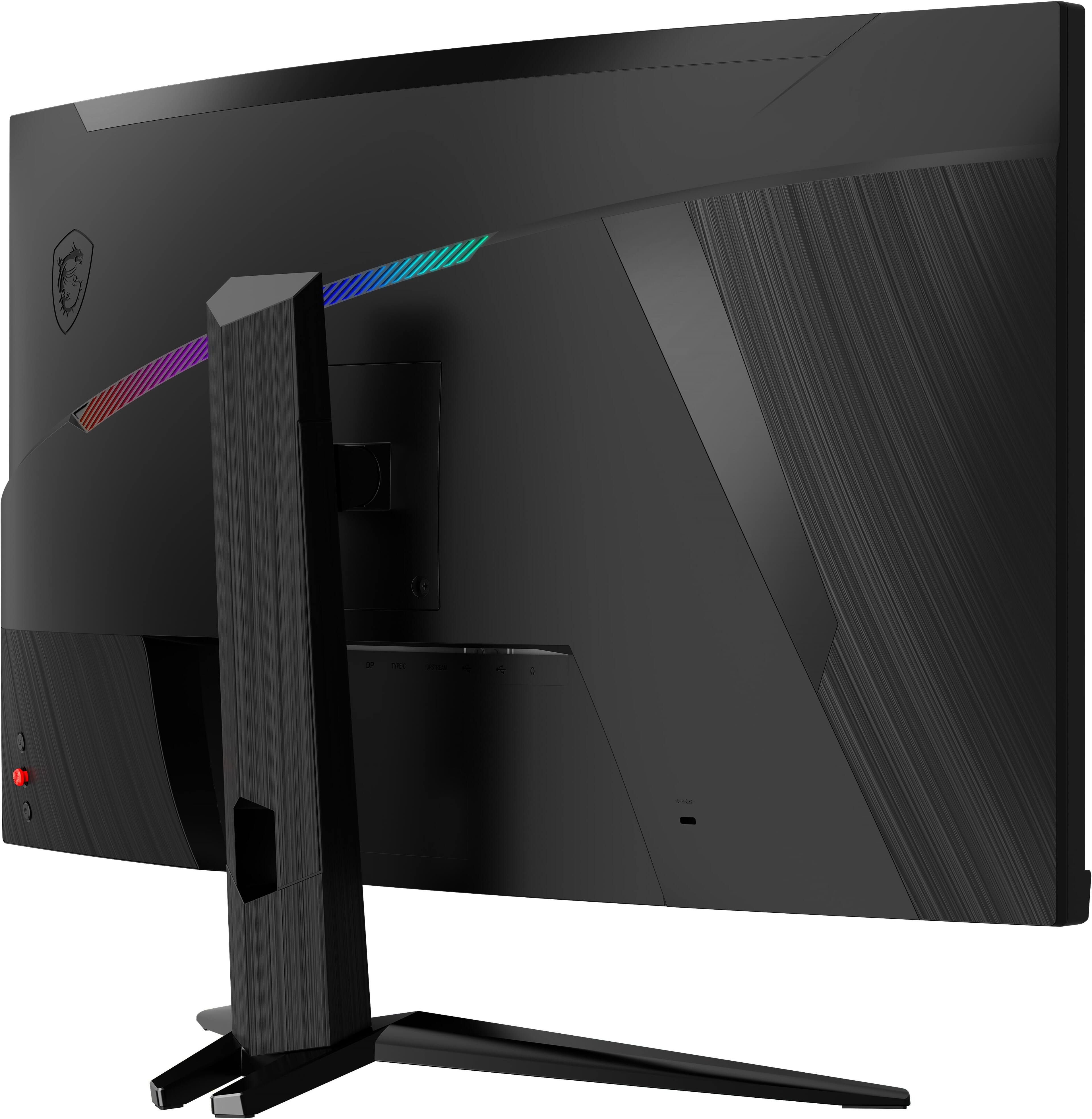 Alt View 1. MSI - MAG 325CQRXF E2 32" Curved QHD 240Hz 0.5ms FreeSync Premium Quantum Dot Gaming Monitor (DIsplayPort, HDMI) - Black.