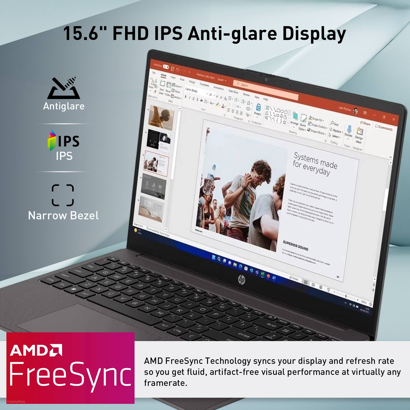 HP Upgraded 15.6