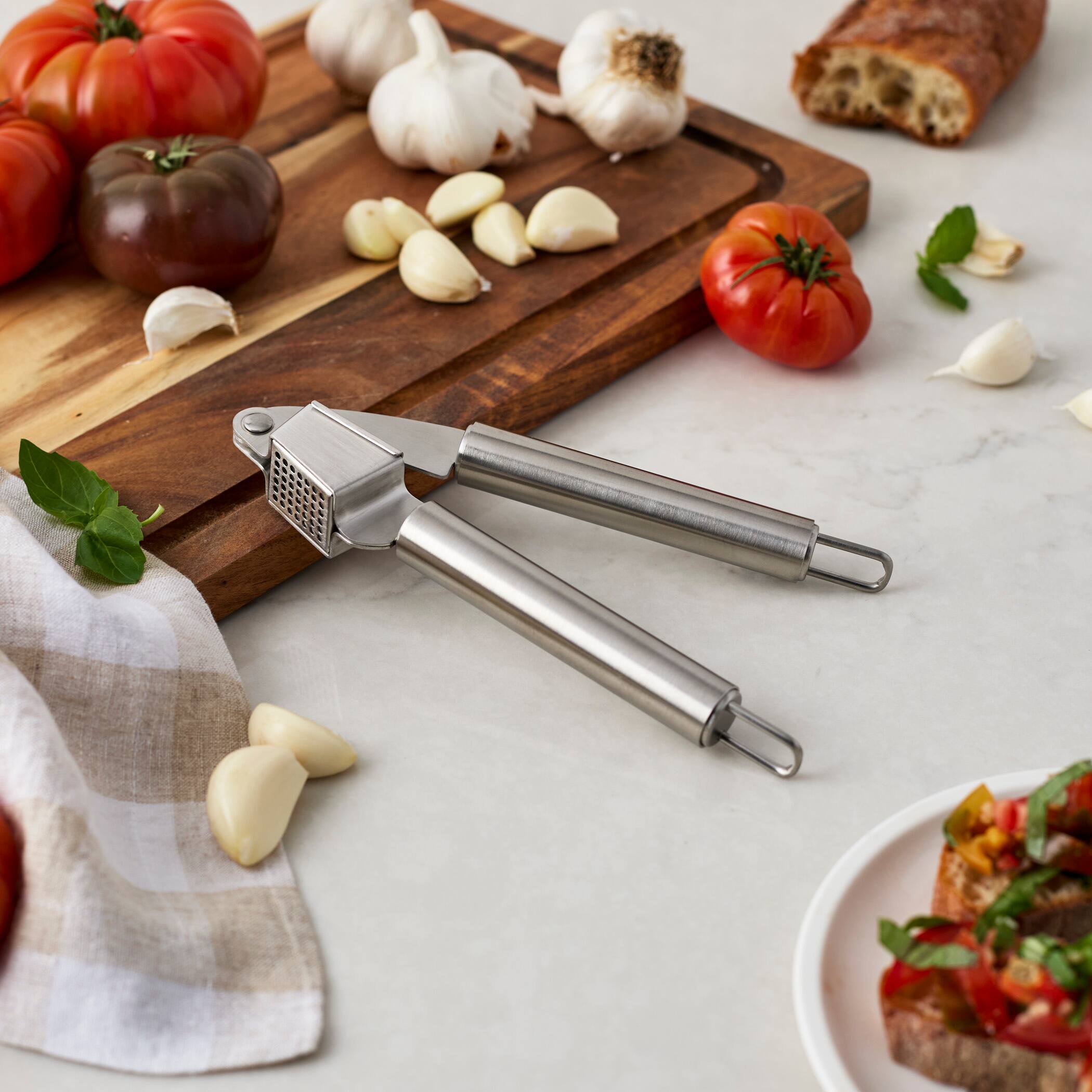 Alt View 3. Henckels - Henckels Stainless Steel Garlic Press - Stainless Steel.