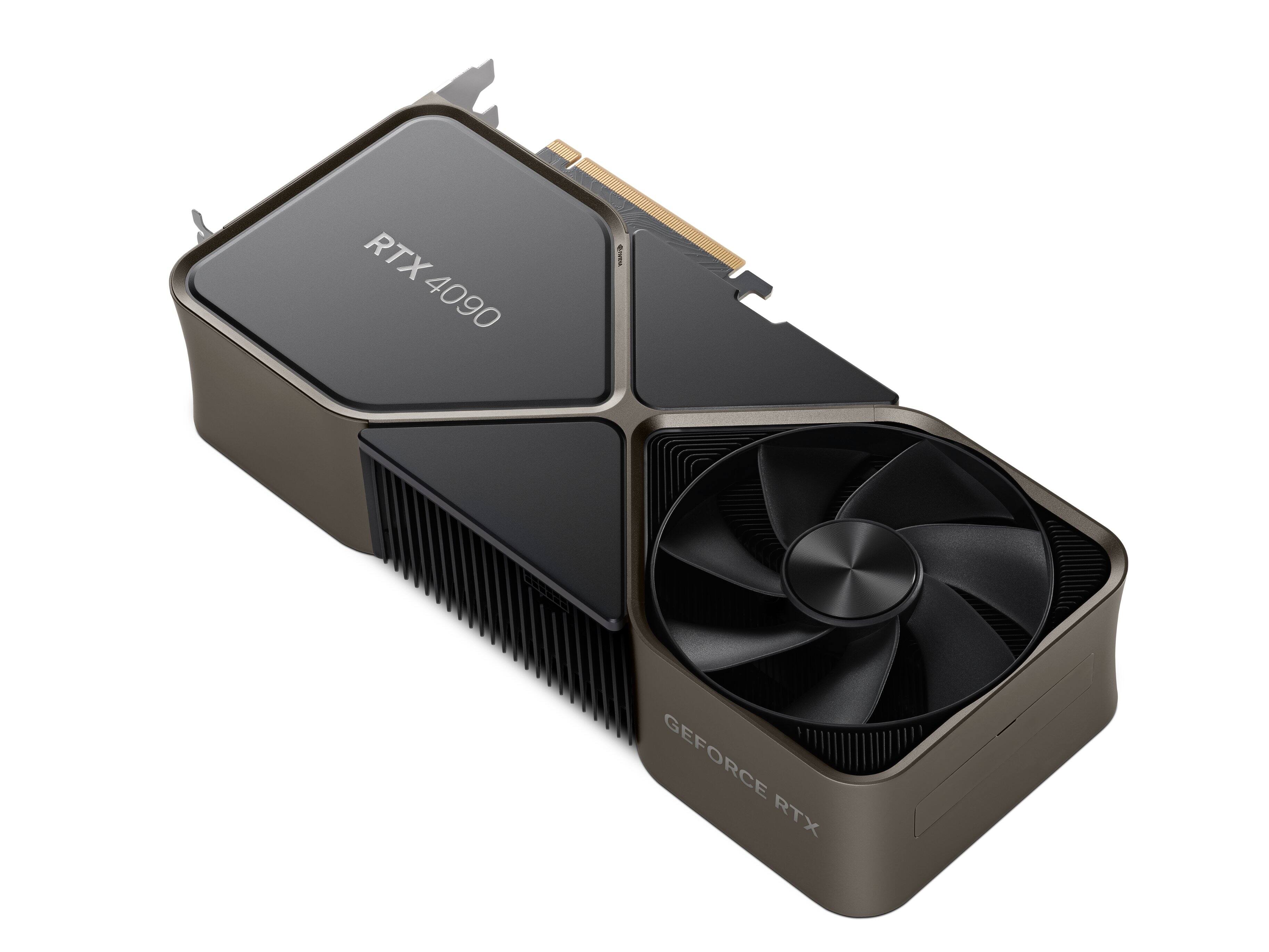 Alt View 12. NVIDIA - GeForce RTX 4090 24GB GDDR6X Graphics Card - Titanium/Black.