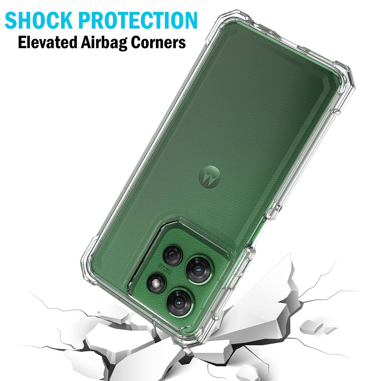 SHOCK PROTECTION  
Elevated Airbag Corners