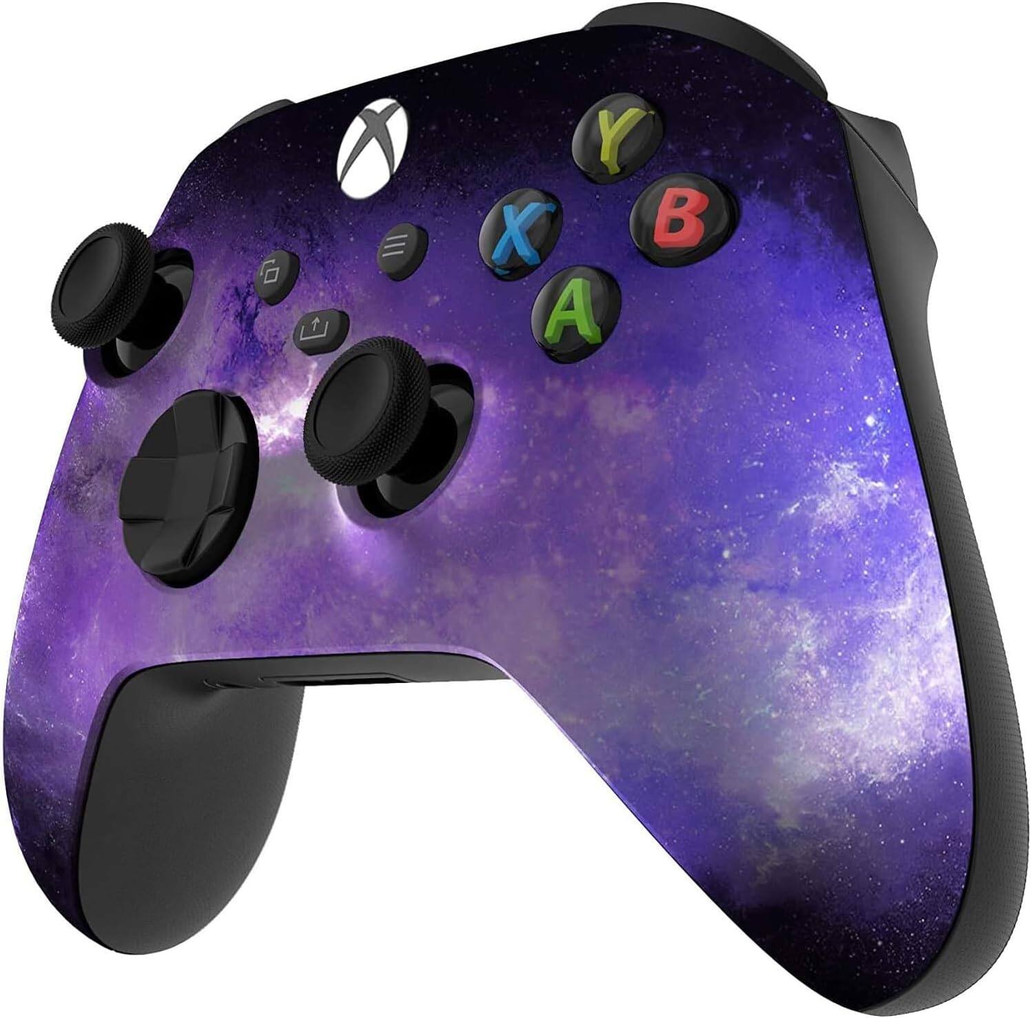 Angle. Custom Controllerzz - Custom Wireless Controller for Xbox Series X|S, Xbox One, & PC - Galaxy.
