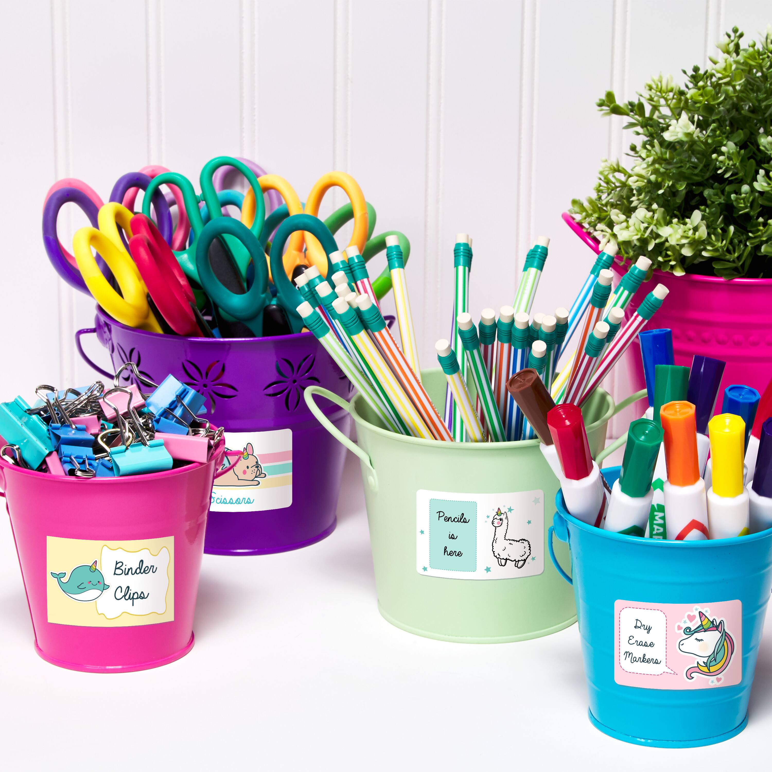 Binder Clips - Pencils - Dry Erase Markers