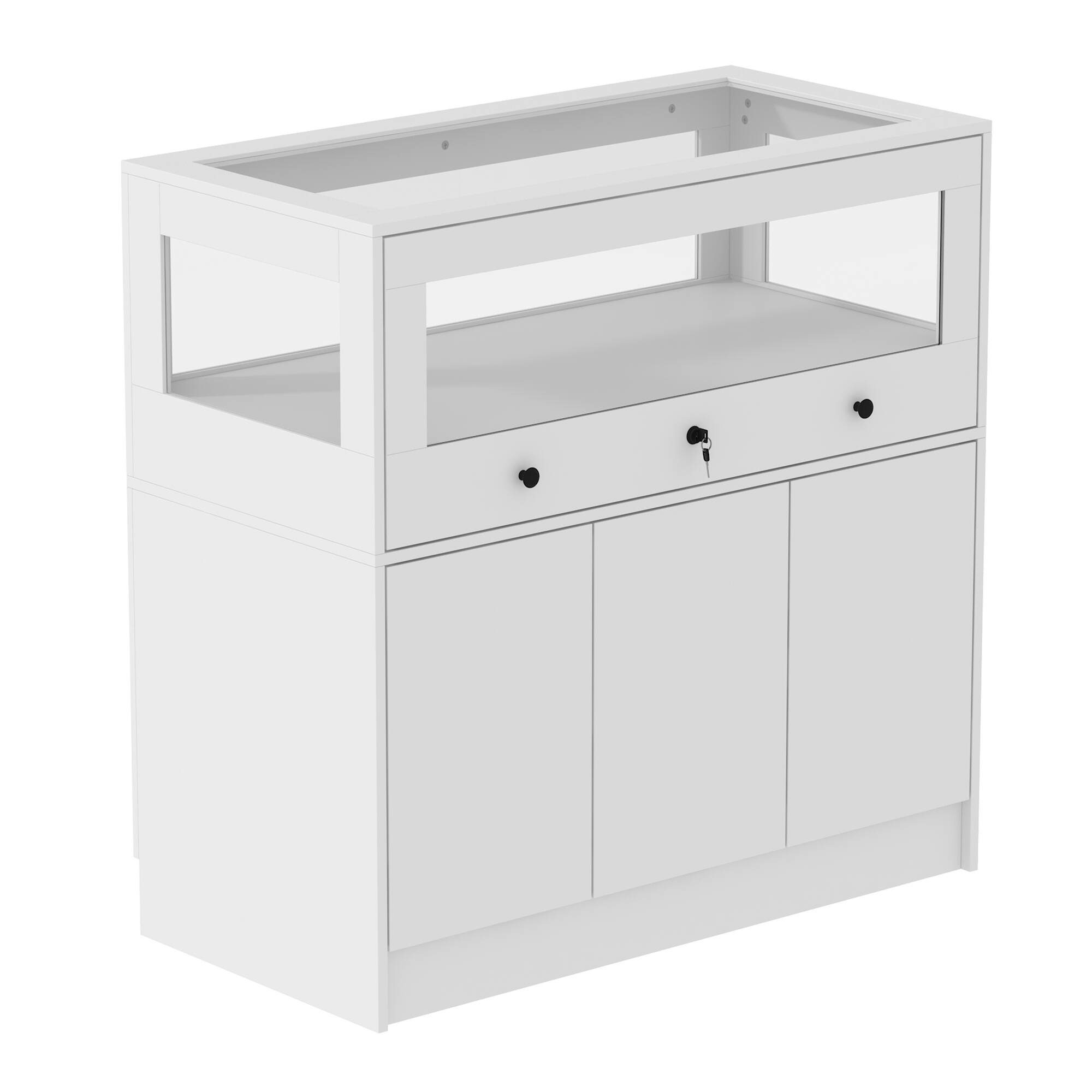 Left. Famapy - Famapy Kitchen Island Storage Cabinet: Smart Organization for Modern Kitchens - White.