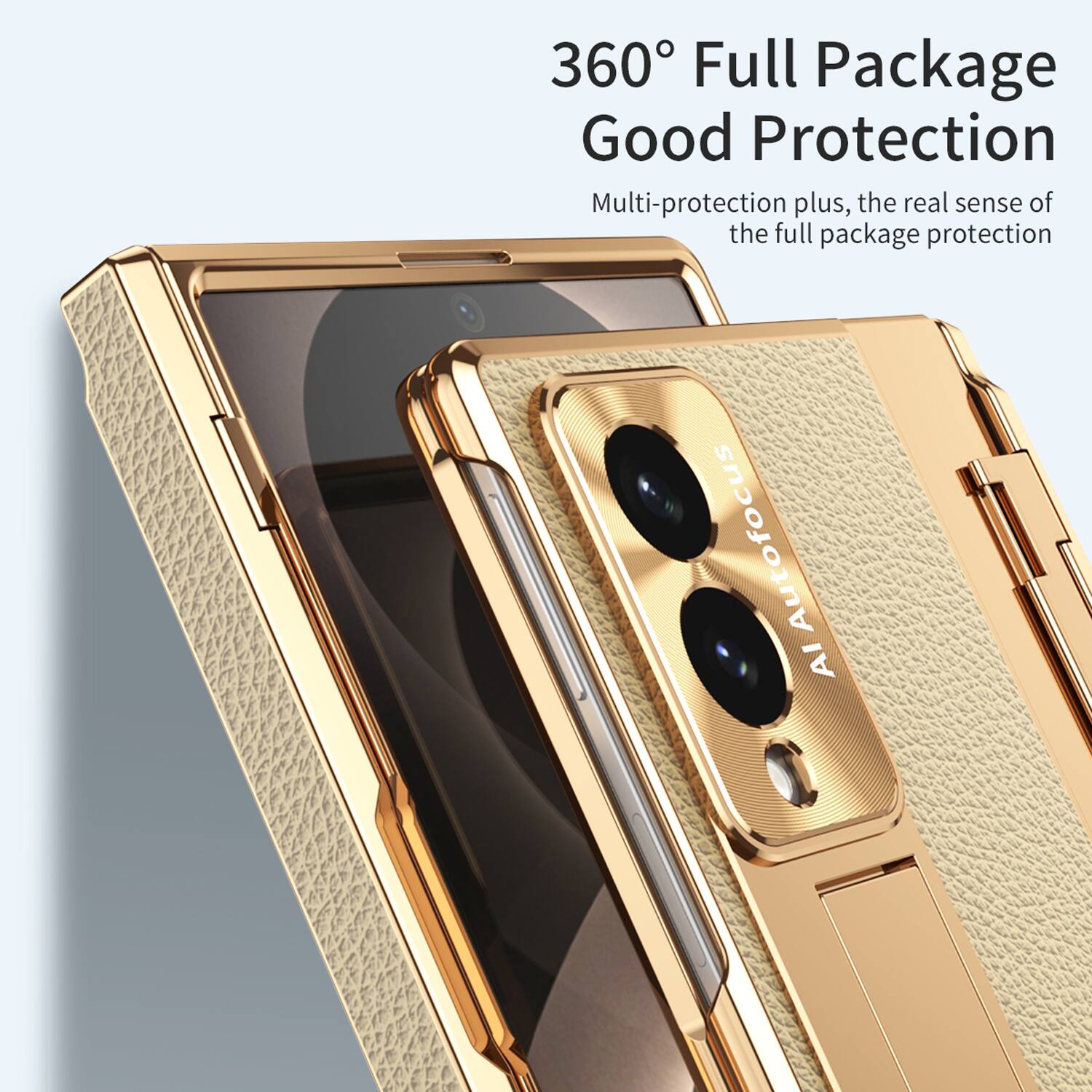360° Full Package Good Protection  
Multi-protection plus, the real sense of the full package protection  
AI Autofocus