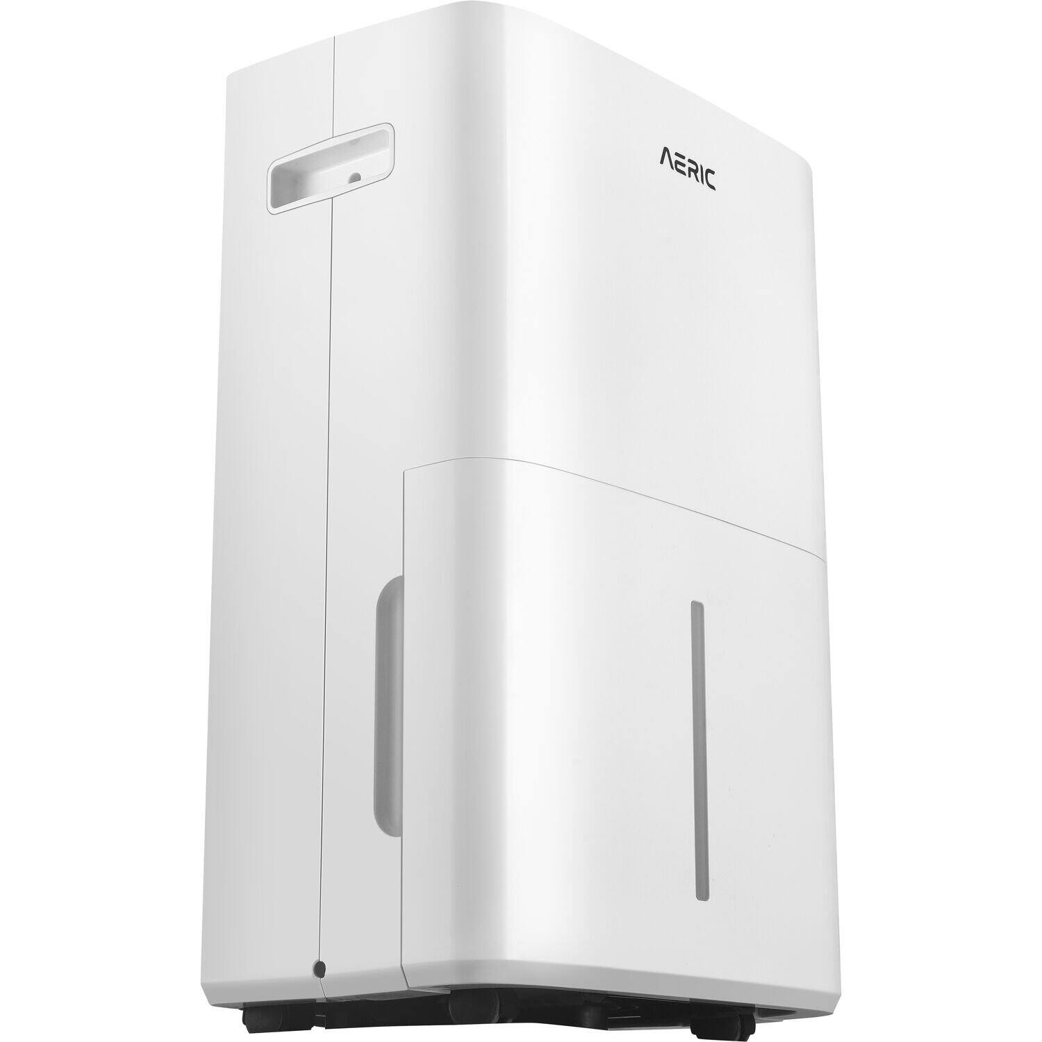Alt View 7. Aeric - Aeric Portable Dehumidifier with Pump, Drain Hose and Bucket Full Alarm & Indicator - White.
