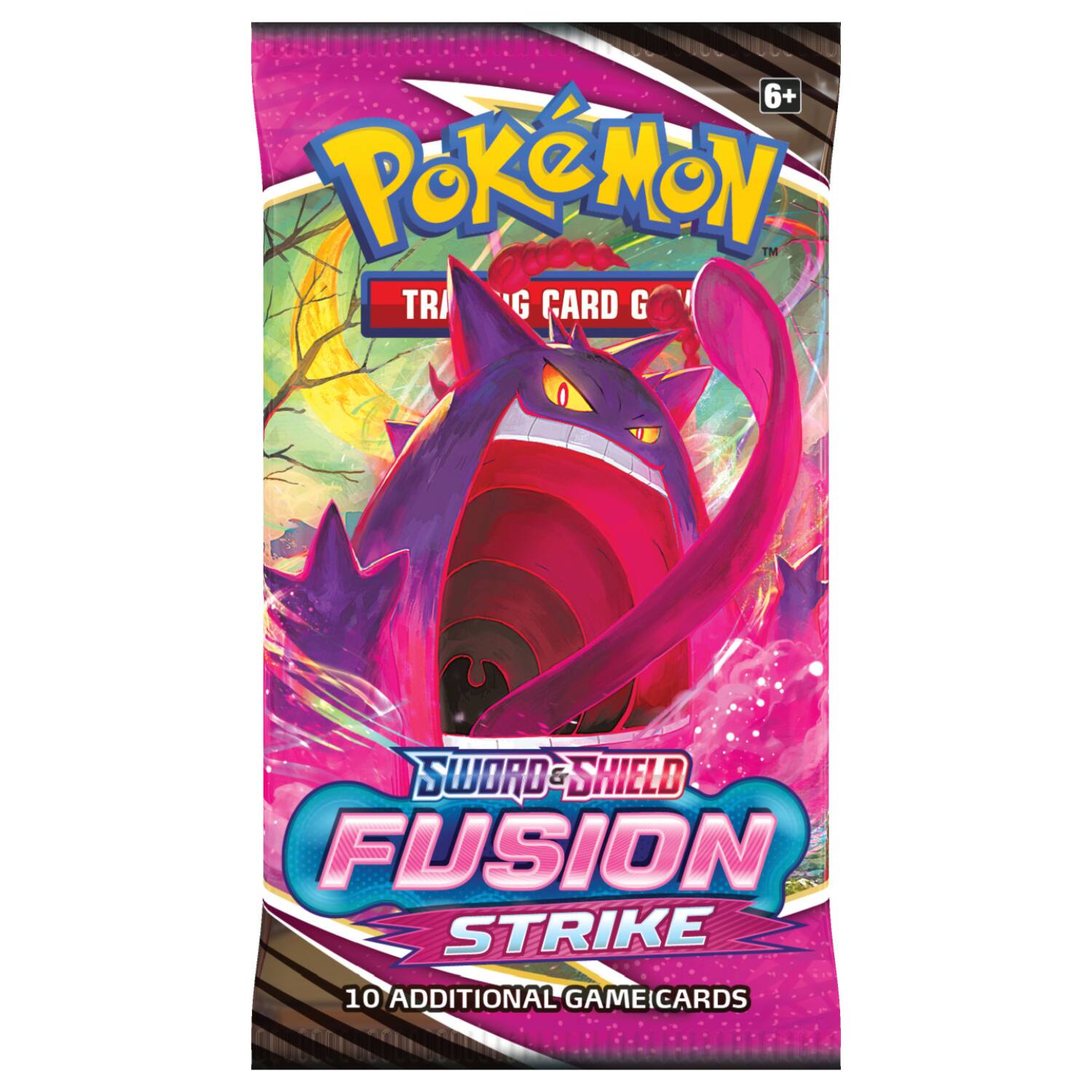 6+ Pokémon™ Trading Card Game Sword & Shield Fusion Strike 10 Additional Game Cards