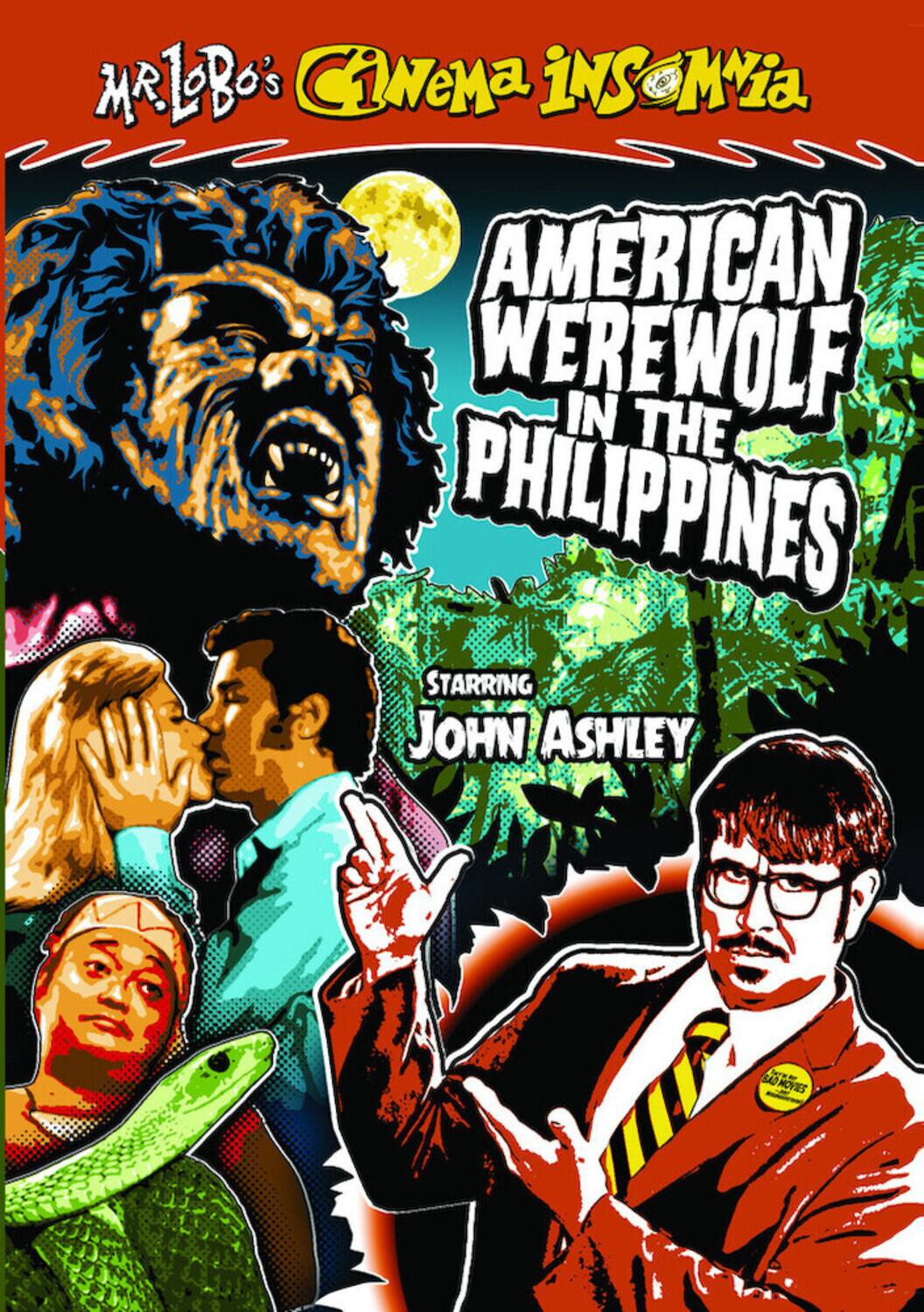 Front. American Werewolf In The Philippines   - DVD.