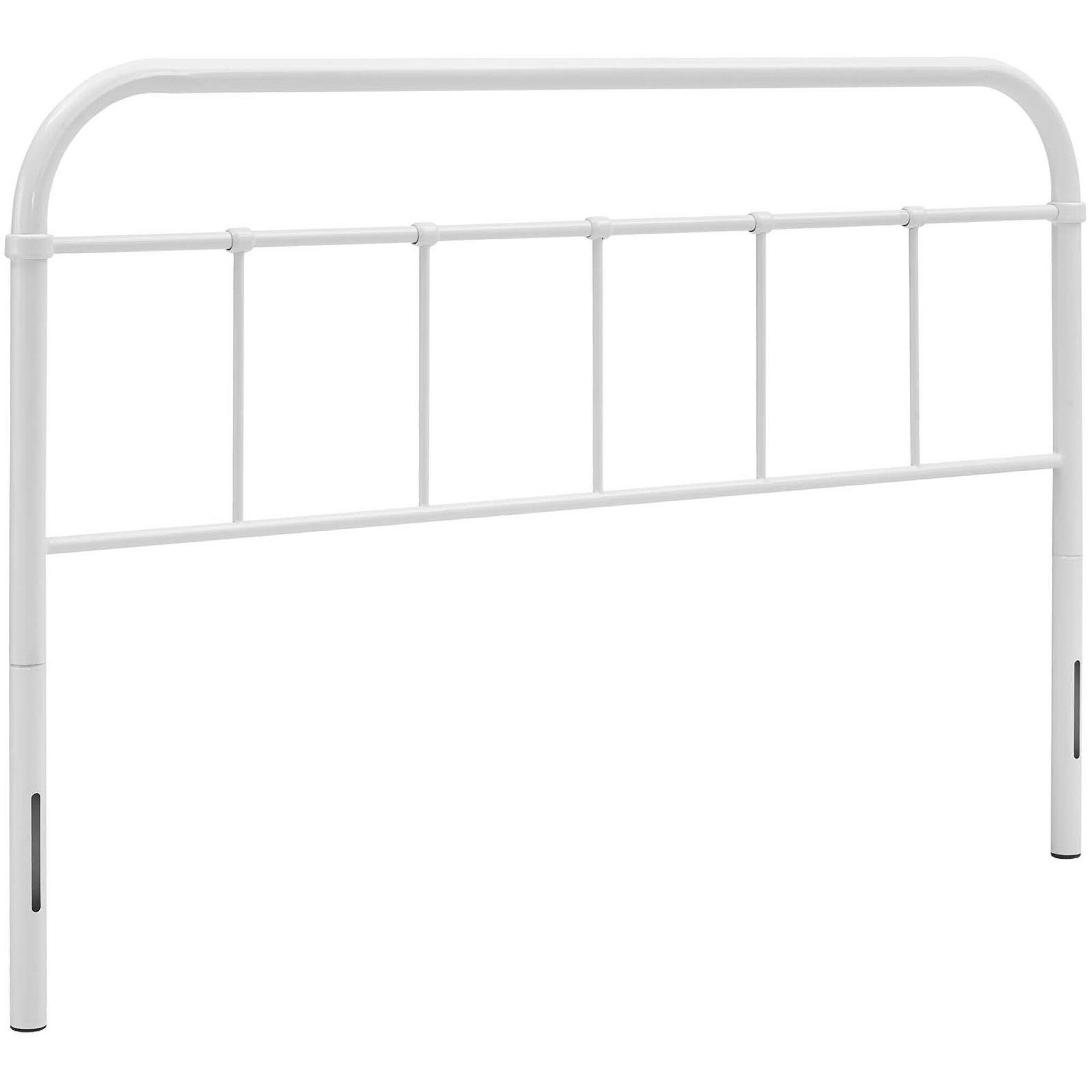 Alt View 1. Modway - Serena Steel Headboard by Modway - White.