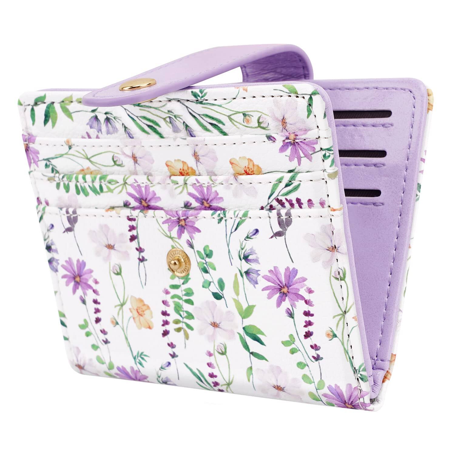 Jadie Link Slim Bifold Wallet Rfid Credit Card Small Cute Holder Women ...
