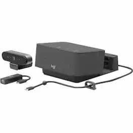 Logitech - Logi DOCK Focus Room Kit