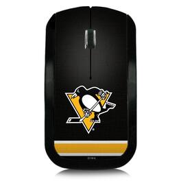 Keyscaper - Pittsburgh Penguins Stripe Wireless Mouse - Wireless - Multicolor