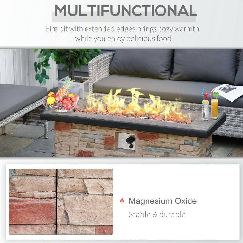 **MULTIFUNCTIONAL**

Fire pit with extended edges brings cozy warmth while you enjoy delicious food

**Magnesium Oxide**
Stable & durable