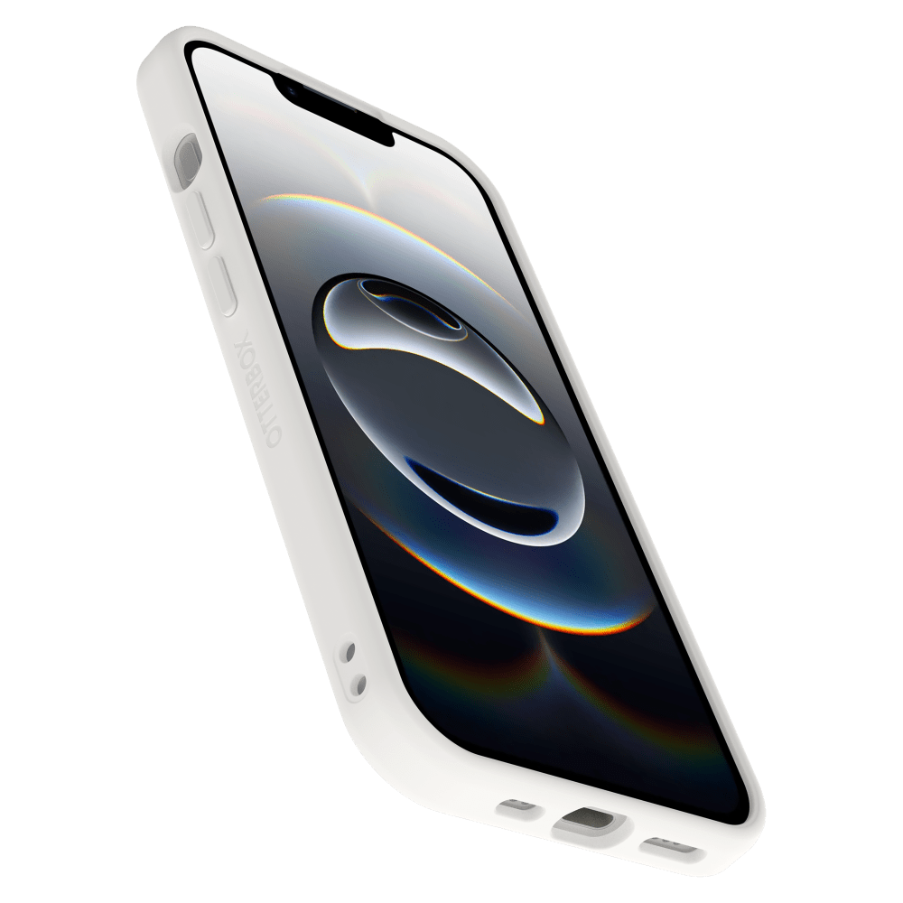 Alt View 3. OtterBox - Figura Case for Apple iPhone 17e / 16e / 15 / 14 / 13 - White.