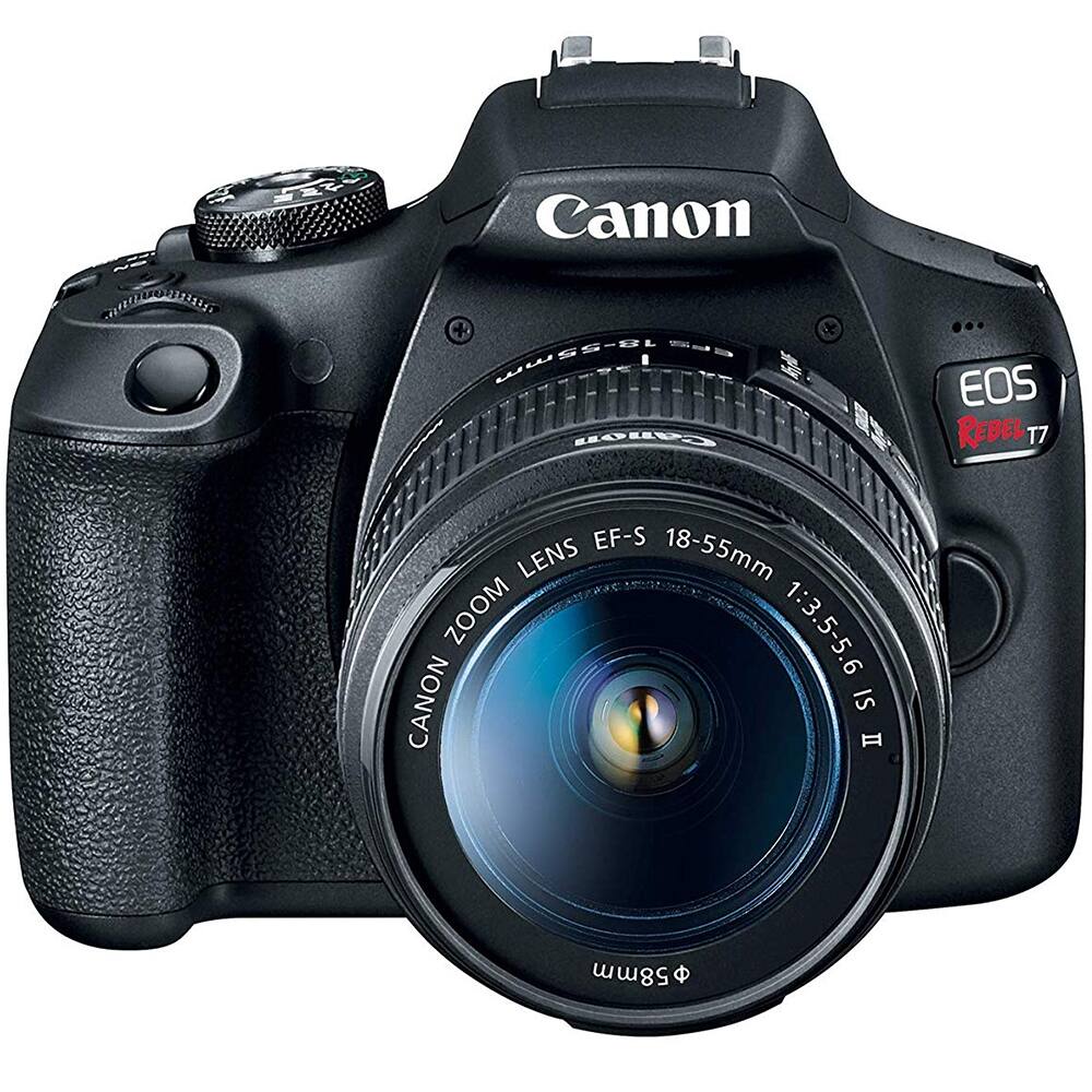 Canon EOS Rebel T7 with EF-S 18-55mm f/3.5-5.6 IS II Lens