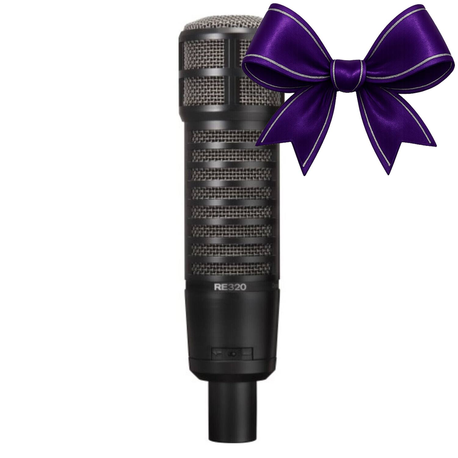 Front. Electro-Voice - Electro-Voice RE320 Large Diaphragm Dynamic Vocal Microphone.