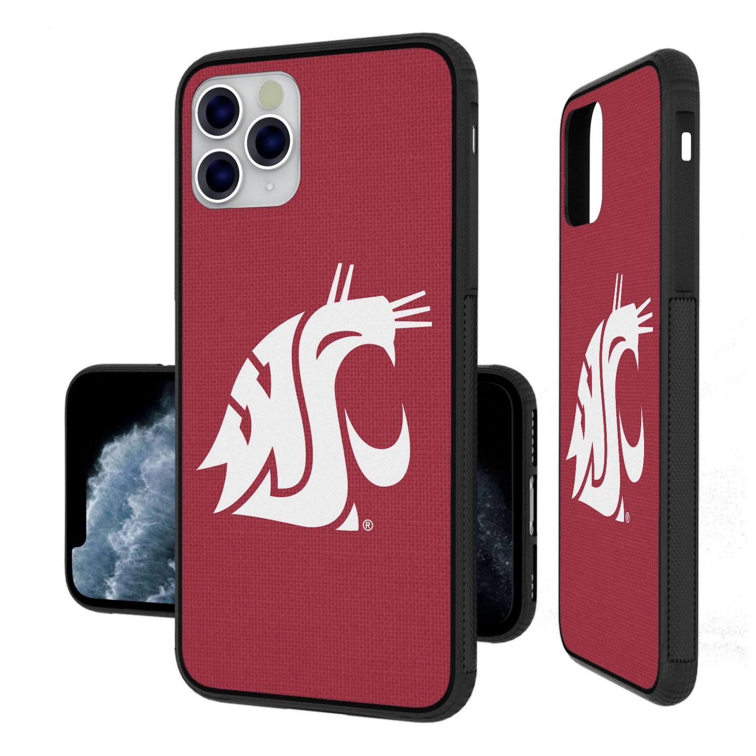 Keyscaper - NCAA - Washington State Cougars iPhone Solid Design Bump Case - 13 mini - Multicolor price history on PriceWatchPro