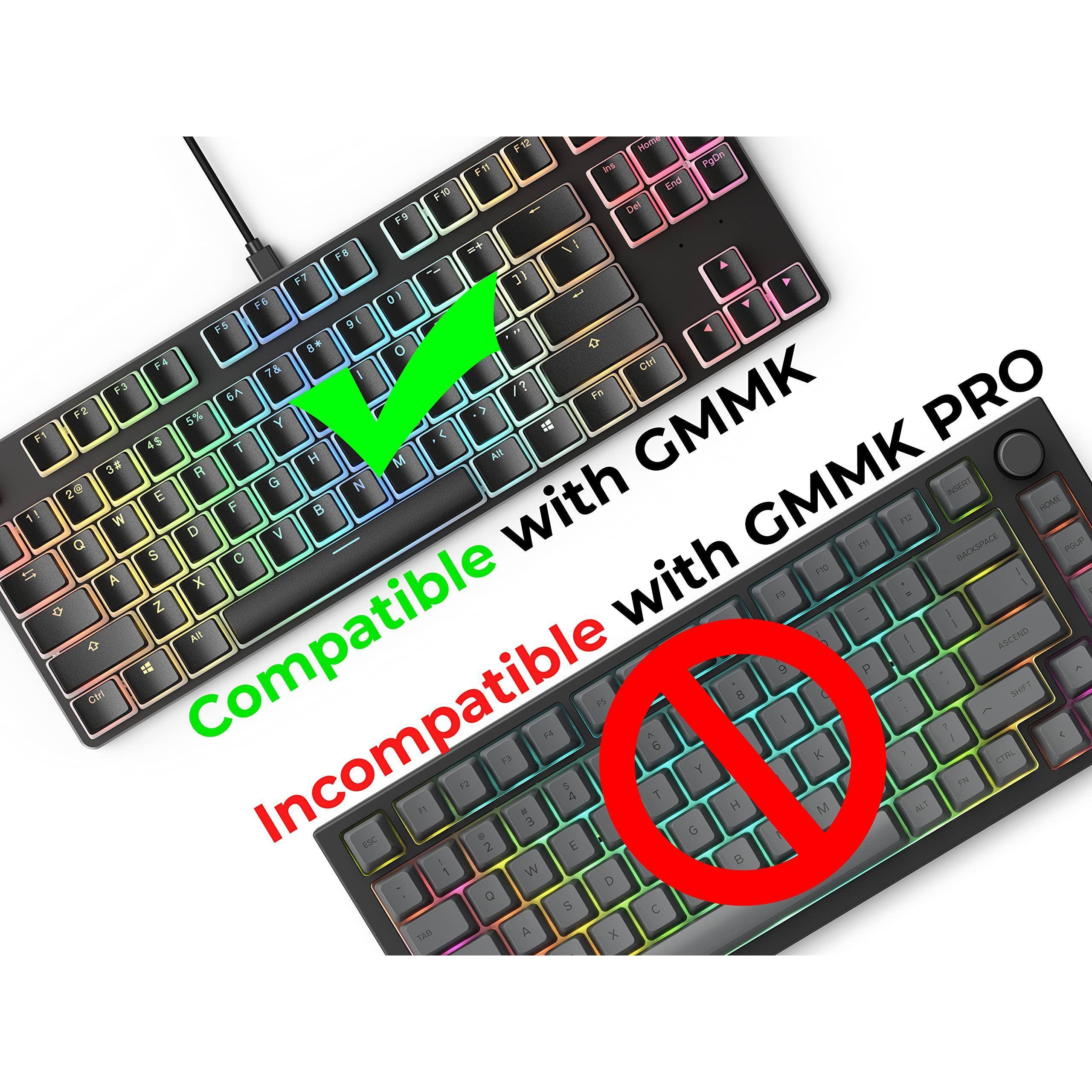 Compatible with GMMK  
Incompatible with GMMK PRO