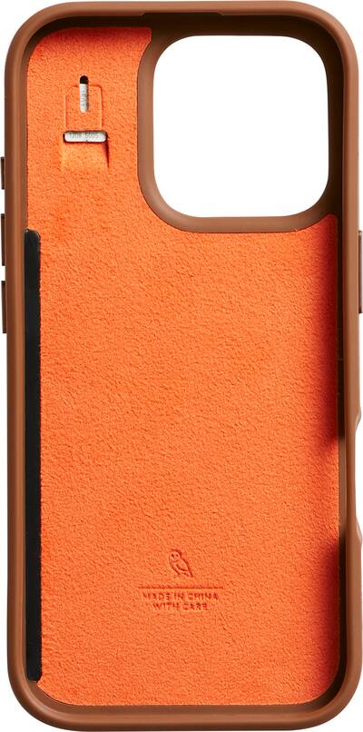 bellroy Phone Case - 3 Card ブラウン Phone Case 3 Card | Leather Phone Case Wallet for iPhone