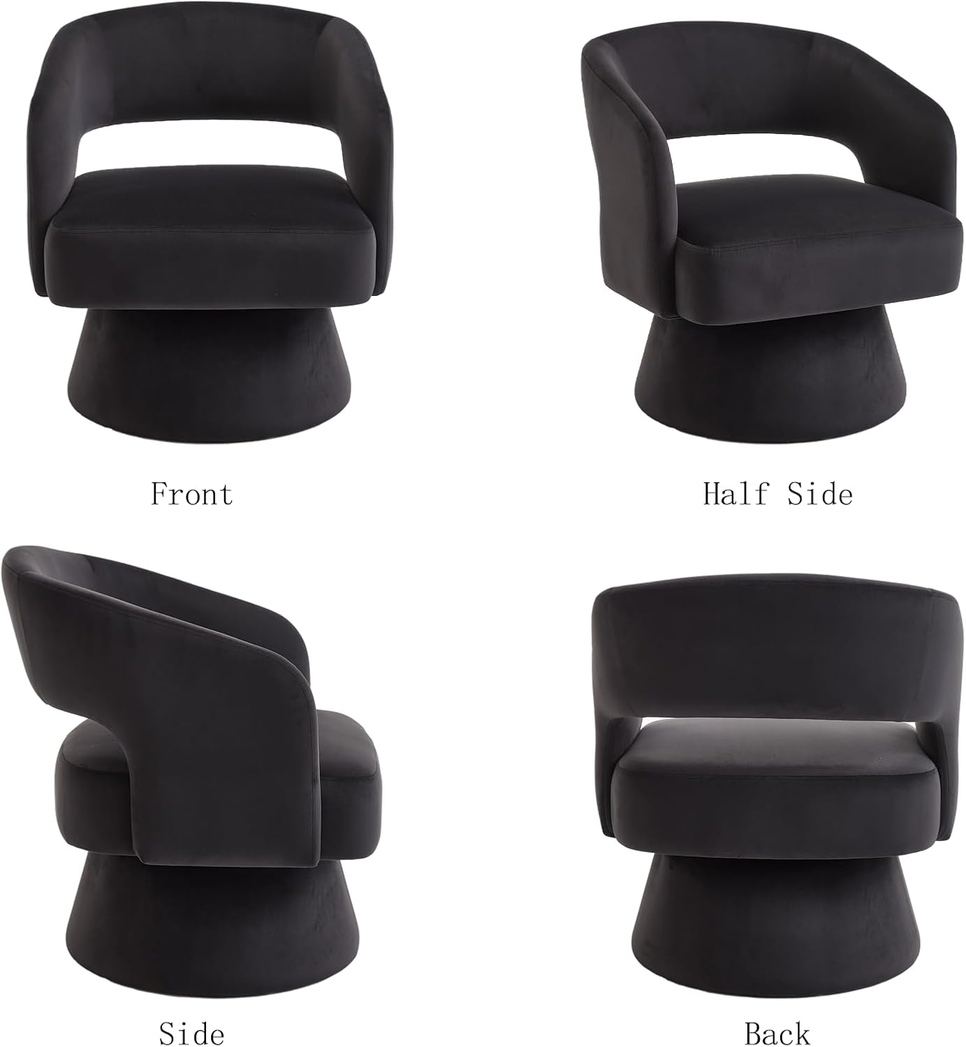 Front  
Half Side  
Side  
Back