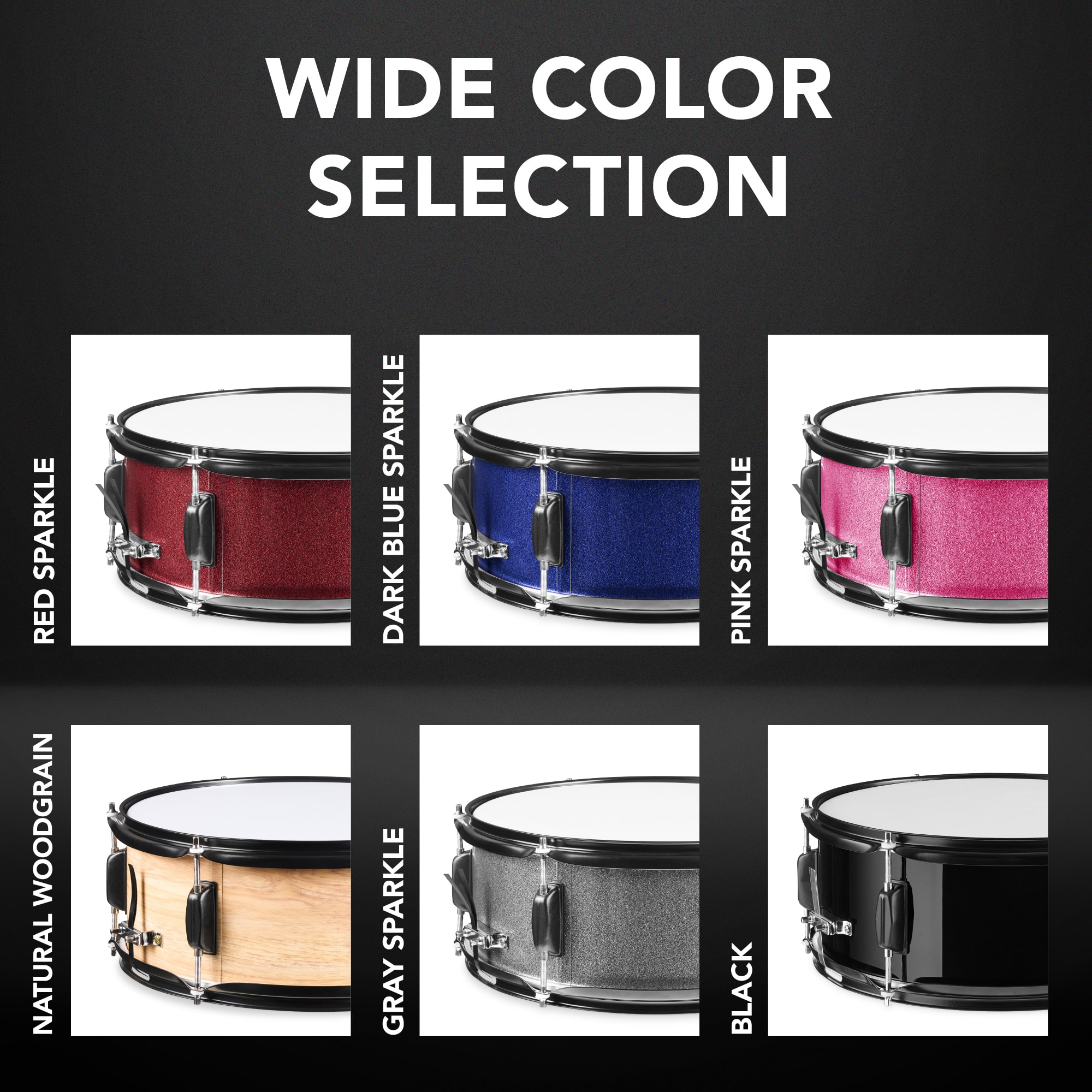 Best Choice Products 5 Piece Beginner Drum Set w/ Snare, Bass