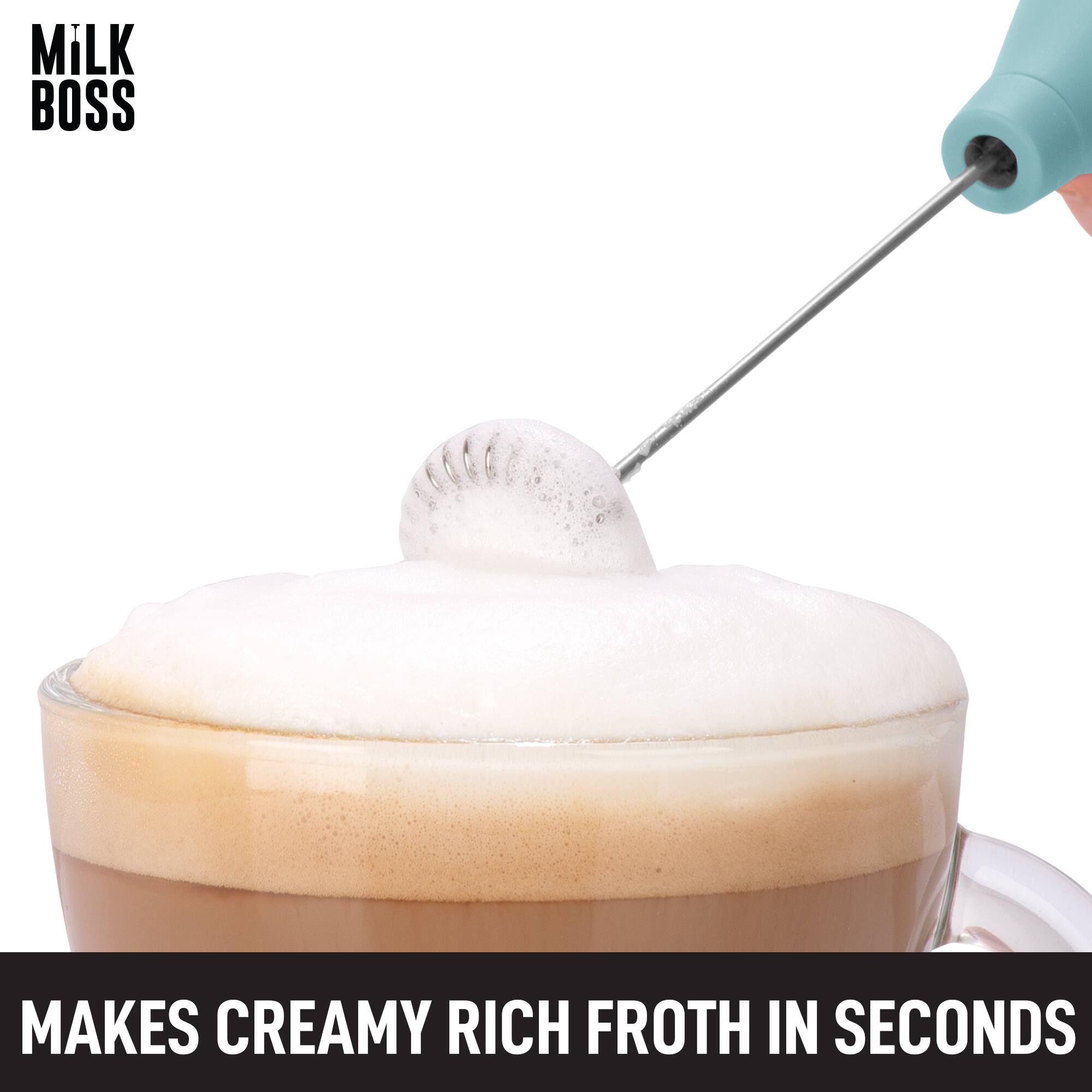 Milk Boss  
Makes Creamy Rich Froth in Seconds